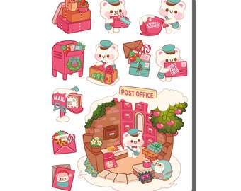 Polar Bear Sticker Sheet