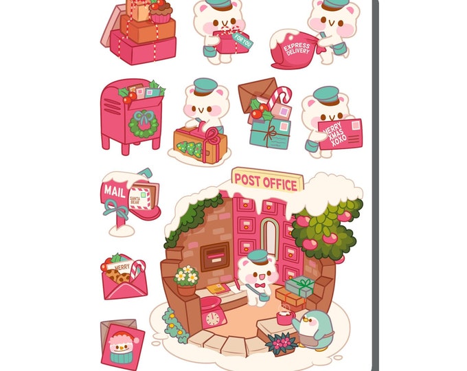 Polar Bear Sticker Sheet