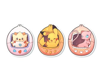 BUNDLED PKMN Tamagotchi Stickers