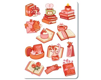 Romance Book Club Sticker Sheet