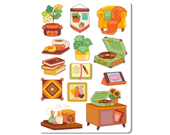 Home Decor Sticker Sheet