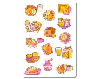 Breakfast Sticker Sheet