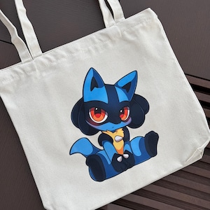 Lucario Tote Bag