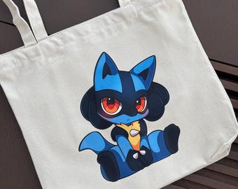Lucario Tote Bag