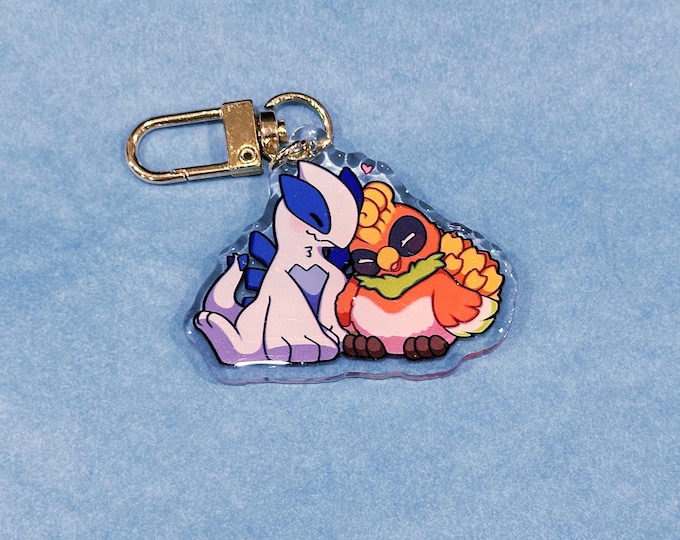 Lugia Ho-oh Cuddles 2” Acrylic Keychain