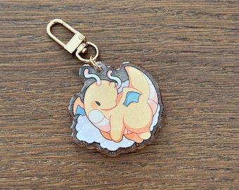 Dragonite 2" Acrylic Keychain