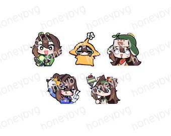Honeybvg Gaming Series Vinyl Decals