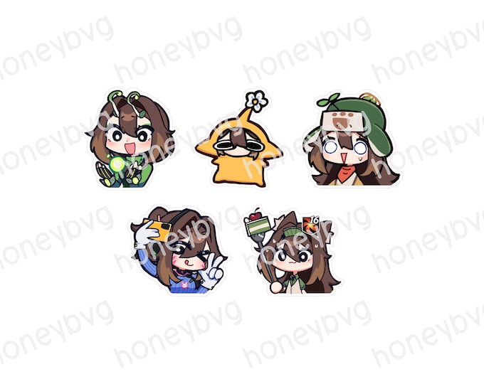 Honeybvg Gaming Series Vinyl Decals