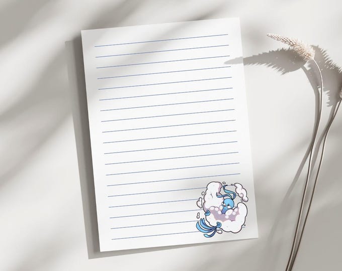 Minimalistic Altaria Memopad | School Supplies, Scrapbooking, Journaling