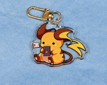 Raichu 2” Acrylic Keychain