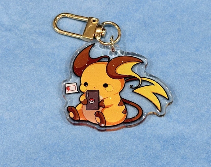 Raichu 2” Acrylic Keychain