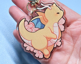 Dragonite 2.5” Acrylic Keychains