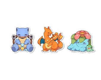 BUNDLED Gen 1 Starter Stickers