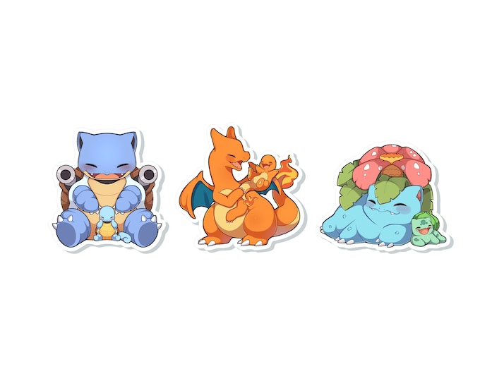 BUNDLED Gen 1 Starter Stickers