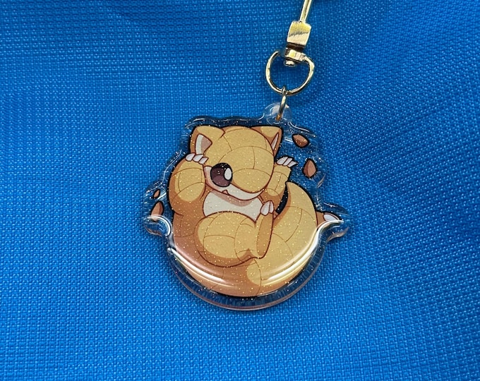 Sandshrew 2" Acrylic Keychain