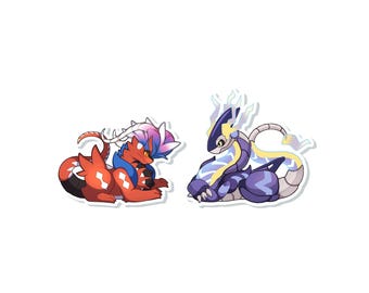 BUNDLED Miraidon Koraidon Stickers