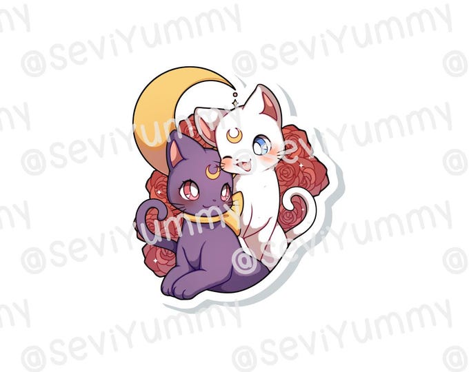 Luna Artemis Sticker