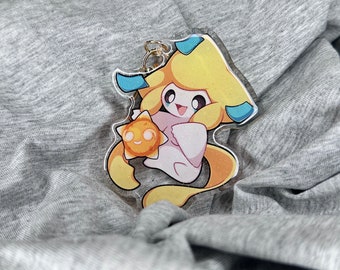 Jirachi 2” Acrylic Keychains