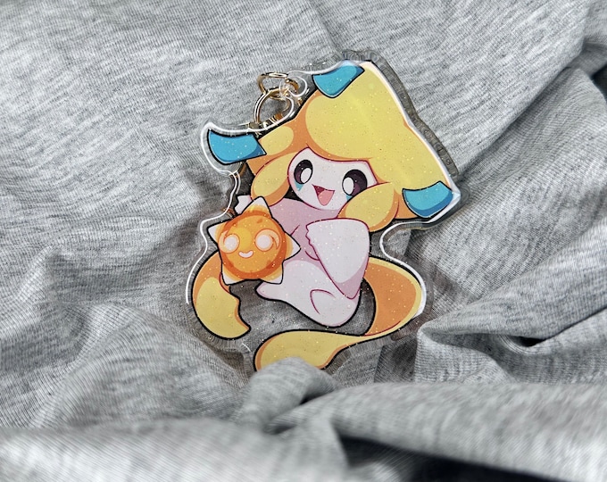 Jirachi 2” Acrylic Keychains