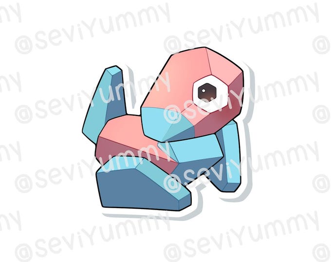 Porygon Sticker