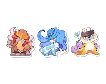 BUNDLED Legendary Dogs Stickers
