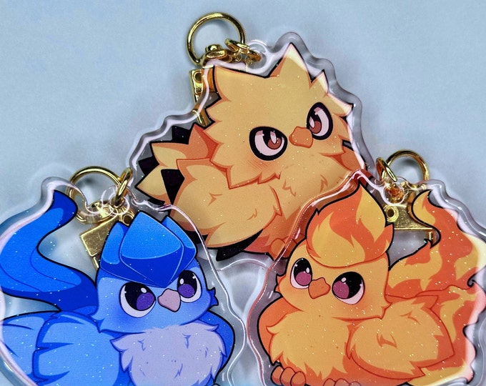 Legendary Bird 2” Acrylic Keychain