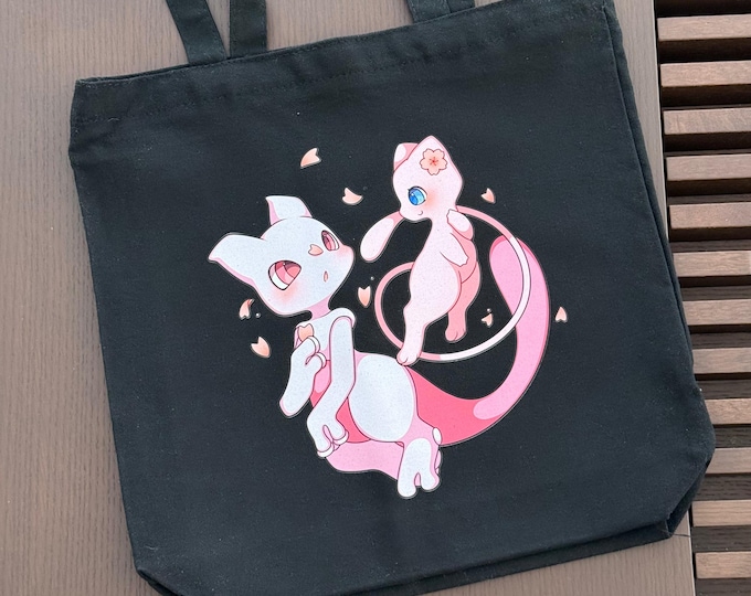 Mewtwo Mew Tote Bag