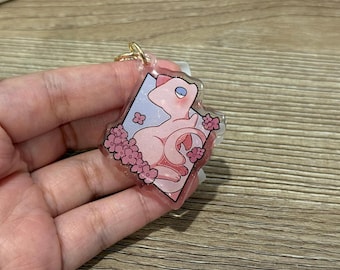 Mew 2" Acrylic Keychain