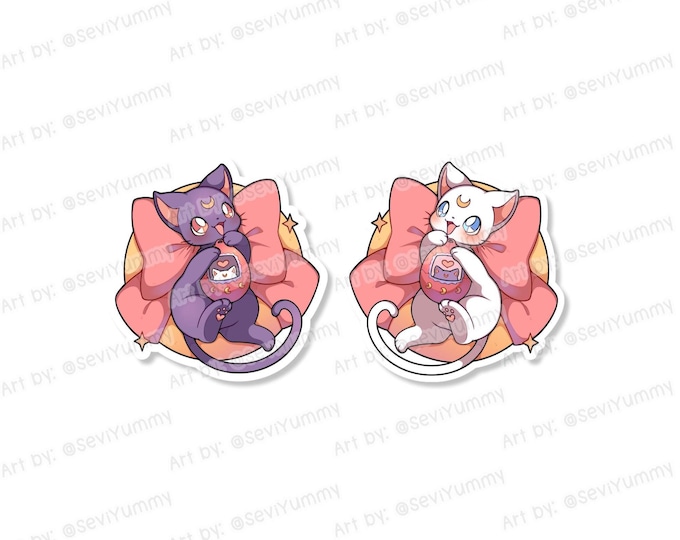 BUNDLED Luna Artemis Stickers
