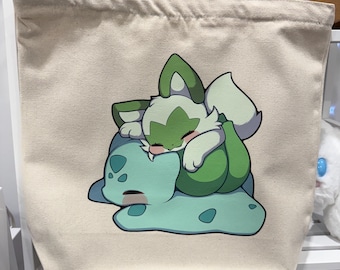 Sprigatito Bulba Tote Bag • 8.3.25