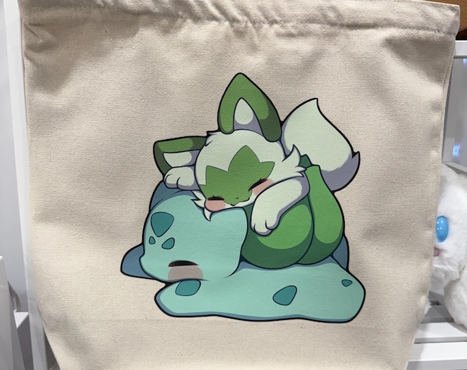 Sprigatito Bulba Tote Bag • 8.3.25