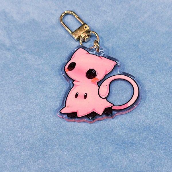 Mimikmew 2” Acrylic Keychains | Double Sided Glitter Epoxy