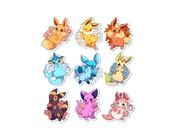 Eeveelution Stickers