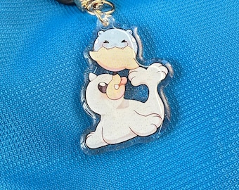 Seel Spheal 2" Acrylic Keychain