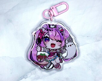 Ironmouse 2” Acrylic Keychain