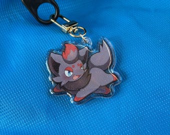 Zorua 2" Acrylic Keychain