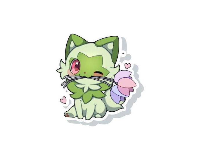 Sprigatito Sticker