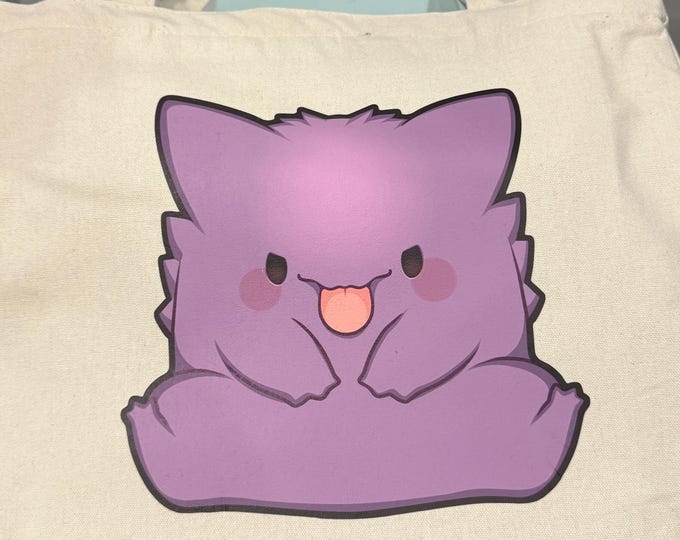 Gengar Tote Bag • 8.7.25