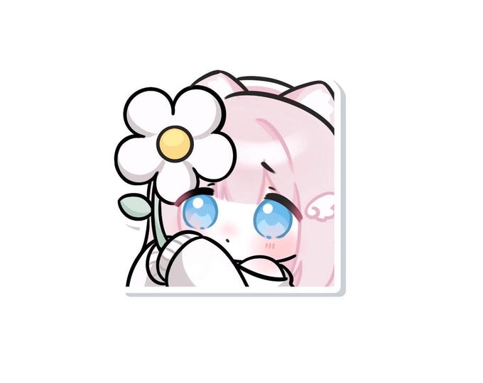 Gwosti Flower Vinyl Decal