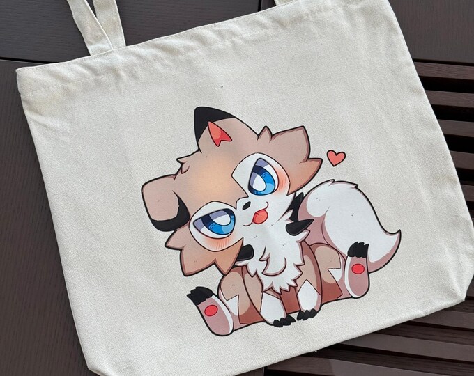 Lycanroc Tote Bag