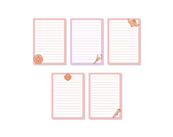 Cosmic Sailor Anime Memopad