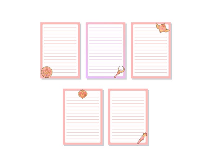 Cosmic Sailor Anime Memopad