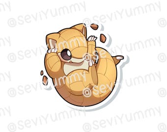 Sandshrew Sticker