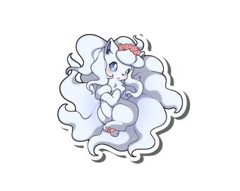 Mew Mewtwo Sticker