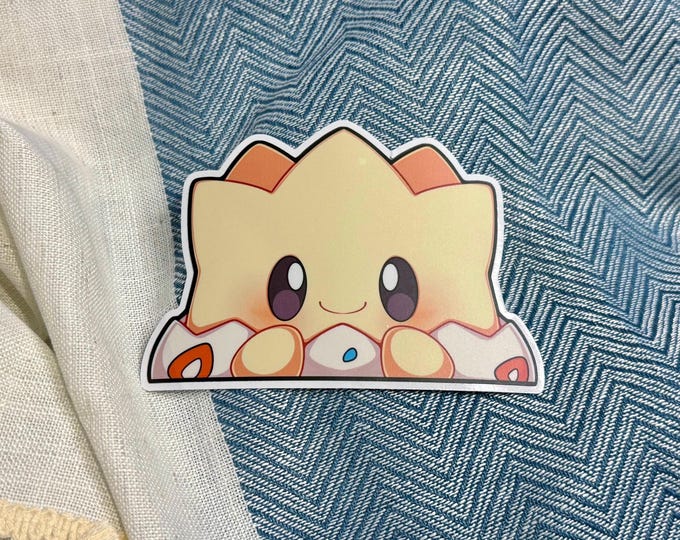 Togepi Car Decal