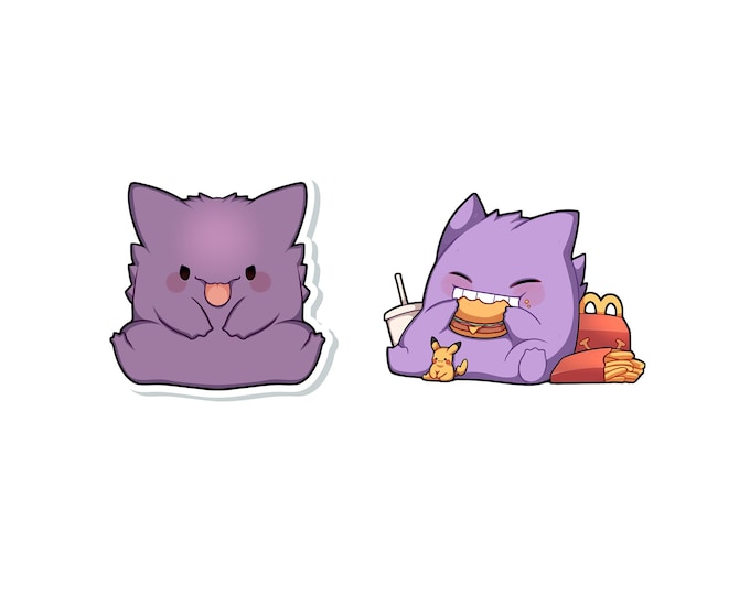 Gengar Stickers