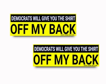 Dads against daughters dating democrats sticker