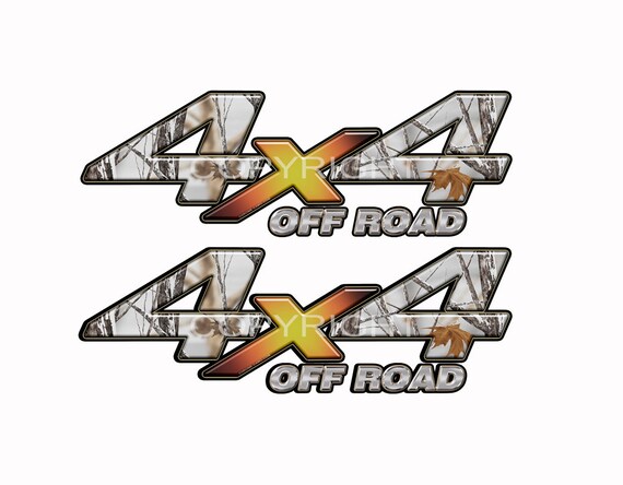 Contour Arrière Hayon Vinyle pour ranger Warrior Decal Stickers autocollants 4x4