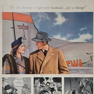 1950s Stetson Hat Skyline Blue Whippet Fashion Magazine Ad 1950s Stetson Hat Skyline Blue Whippet Fashion Magazine Ad