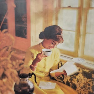 1962 Pan American Coffee Bureau Vintage Advertisement Kitchen Wall Art Cafe Decor Coffee Print Breakfast Nook Decor Magazine Print Ad